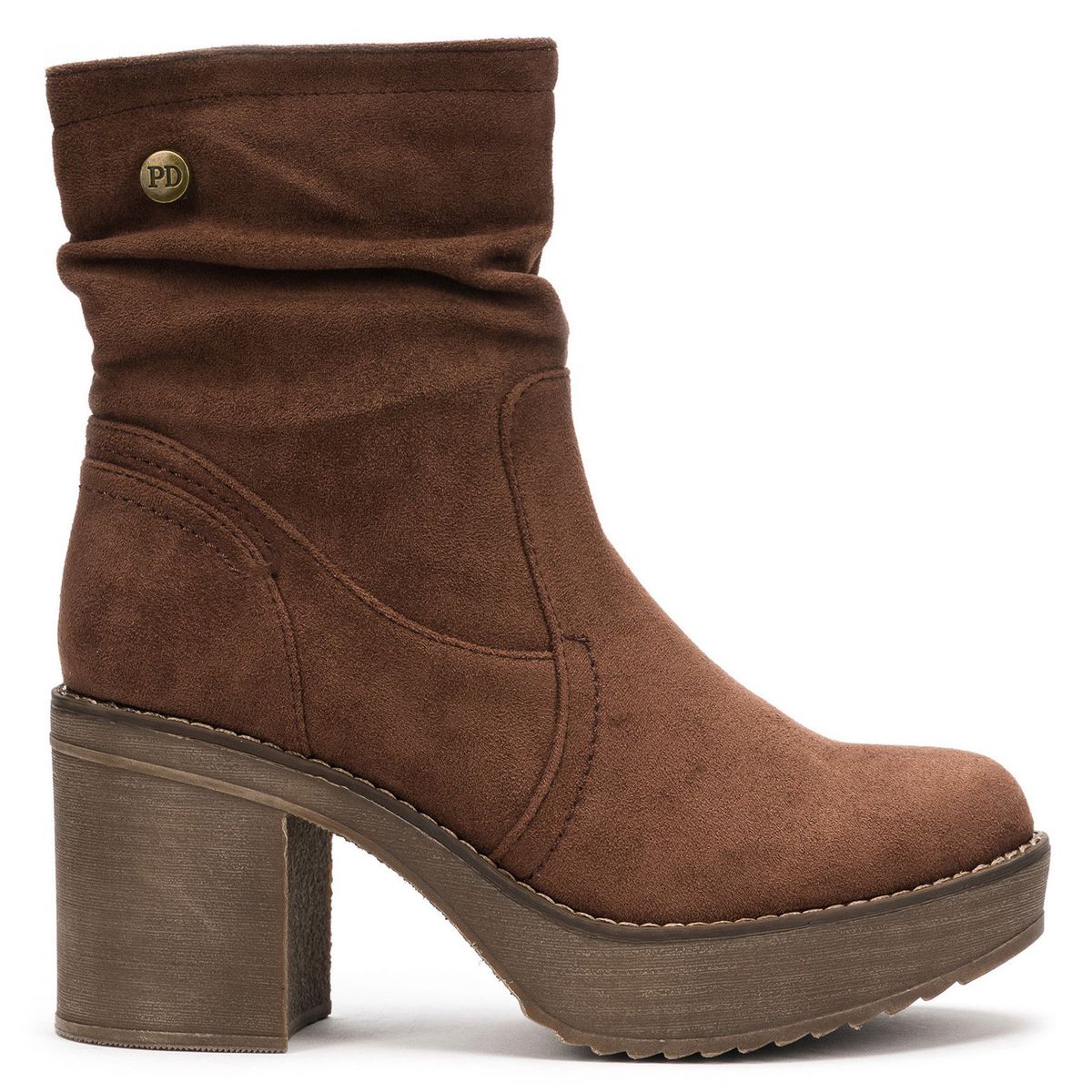 CHINITOWN - Bota Casual Mujer Café Josh Chinitown