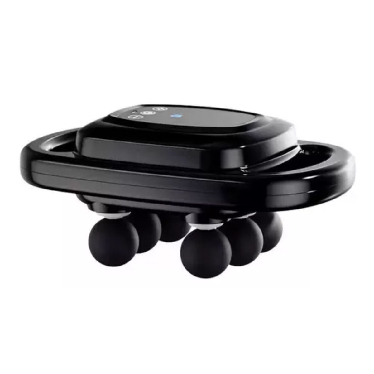 GENERICO - Pistola De Masaje 6 Cabezas Tejido Profundo 9 Niveles Y Modo