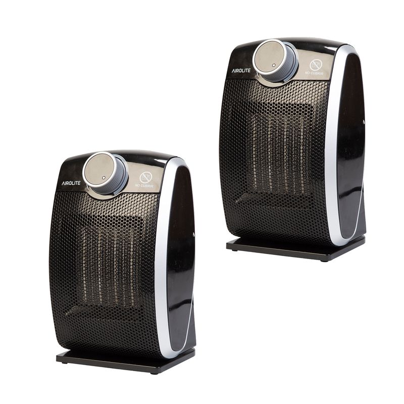 AIROLITE - PACK TERMOVENTILADOR CURVE BLACK