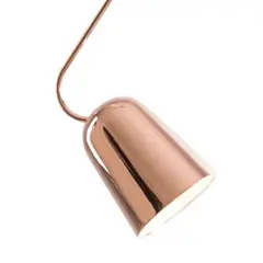 TEMPORA - Lámpara colgante metal cobre