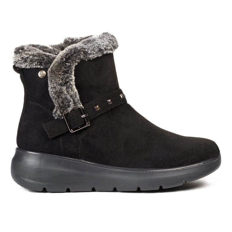 CHINITOWN - Botín Casual Mujer Negro Karianne Chinitown