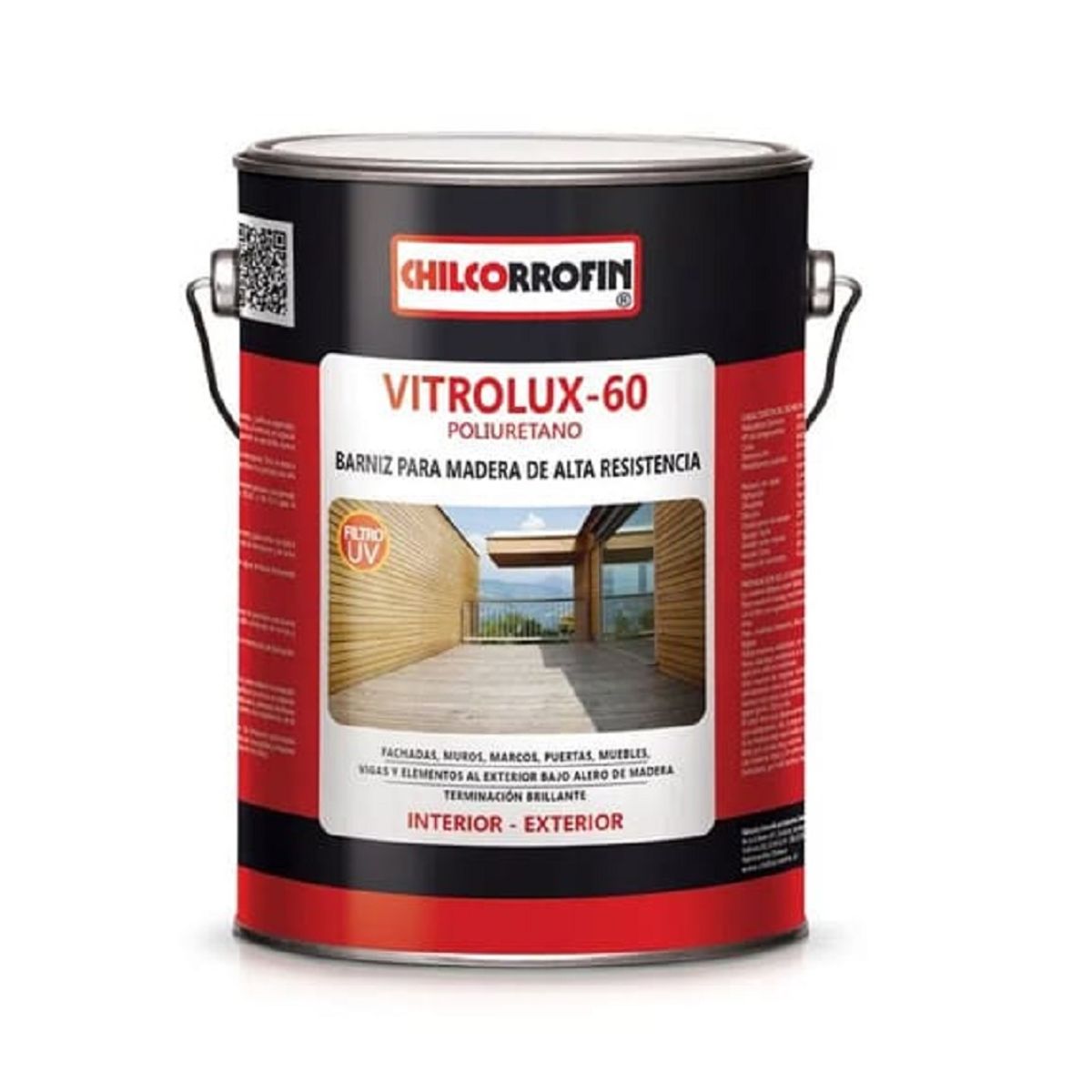 GENERICO - BARNIZ VITRIFICANTE VITROLUX-60 NATURAL un cuarto GL