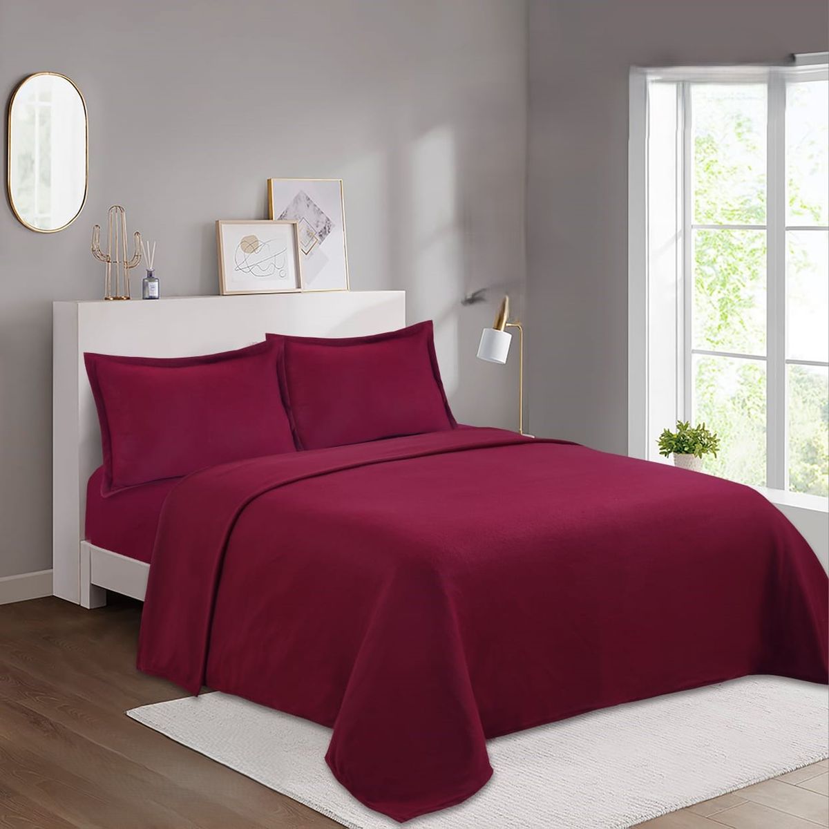 GENERICO - JUEGO DE SABANAS POLAR SUPER SUAVES Y CALIDAS PARA INVIERNO