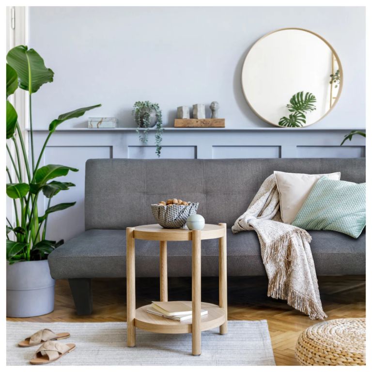 Futon Harper Gris 165x67x70