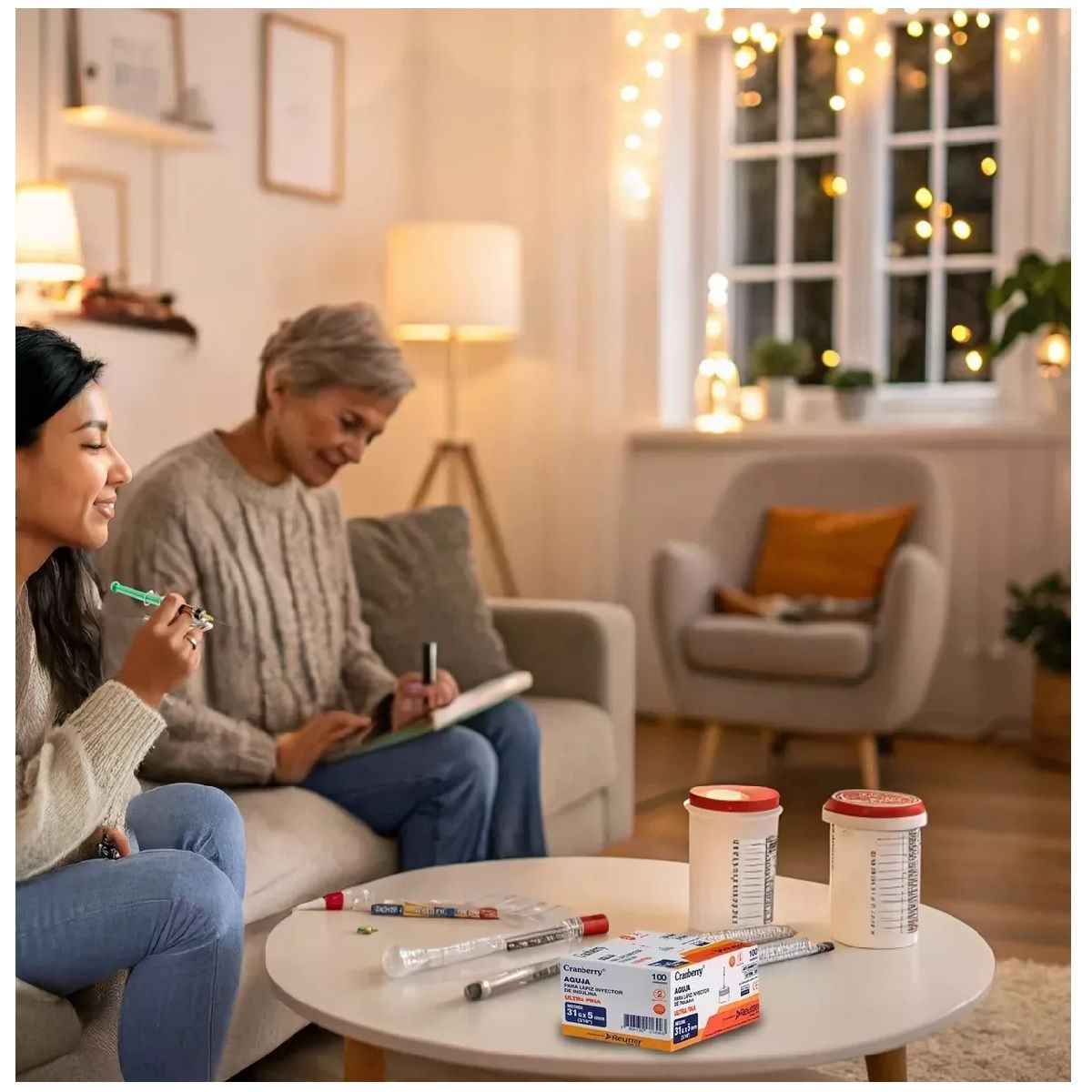 CRAMBERRY - Aguja Lapiz Insulina 31g X 5mm Ultra Fina Caja 100 Unidades