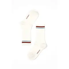 FROENS - Calcetin Mujer Multicolor Rojo