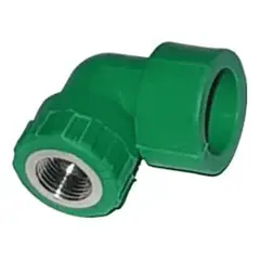 GENERICO - Pack 10 Unidades - Codo Terminal Hi Ppr 20 Mm X 1/2 Pulgada verde