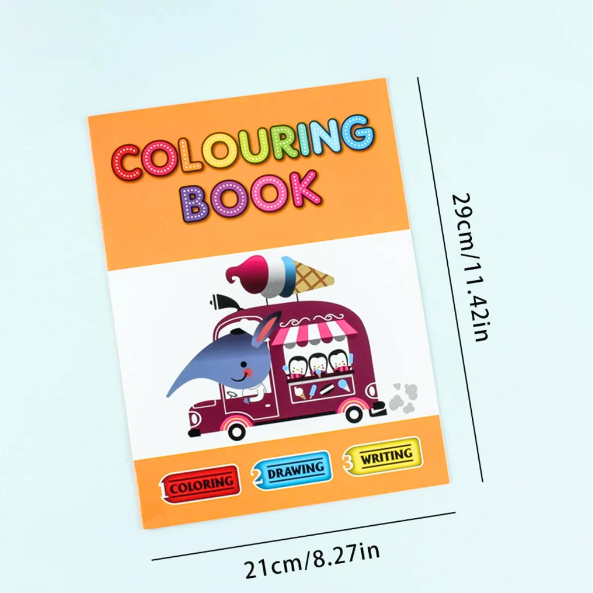 GENERICO - Set De 4 Libros Didácticos Infantiles Para Colorear
