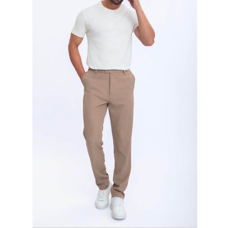 MPROPIA - Pantalon De Vestir Clasico Hombre Formal Recto 6005