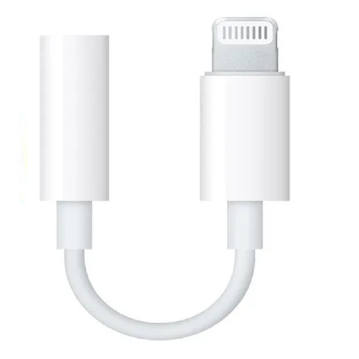 GENERICO - Adaptador Lightning Para iPhone A Jack 35mm Para Audifono Color Blanco
