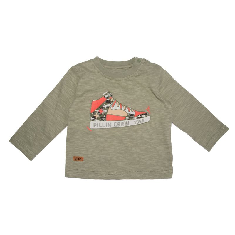 PILLIN - Polera Bebe Verde Pillin PVB626-25VER  - Verde