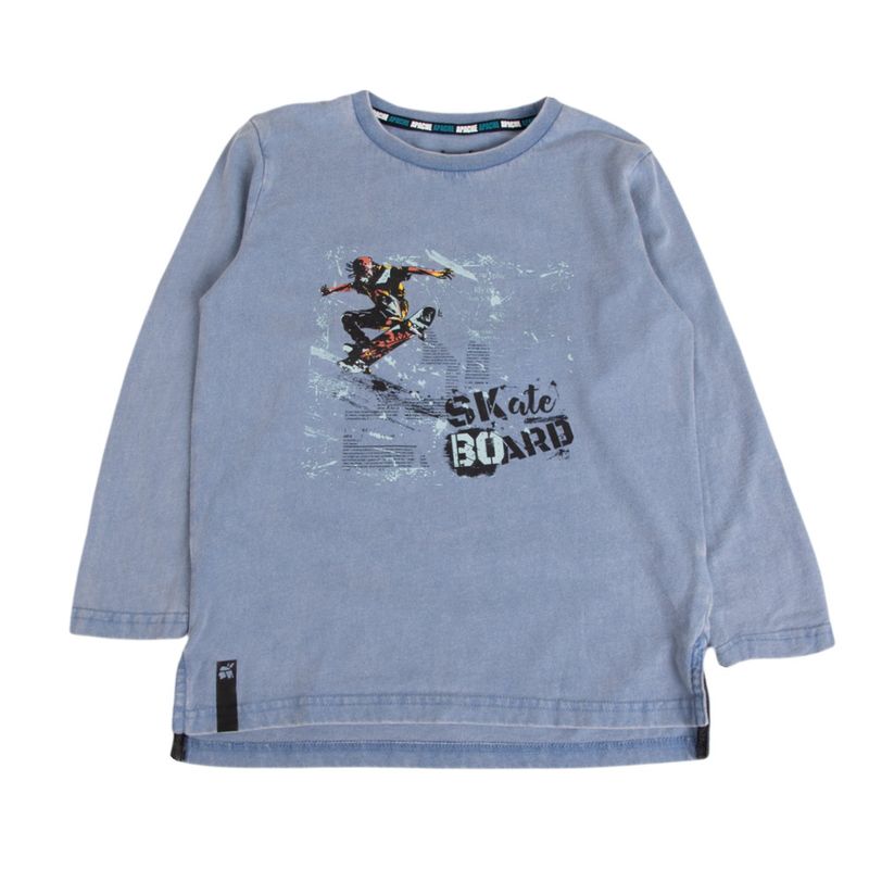 PILLIN - Polera Niño Azul Pillin PVB636-25AZU  - Azul