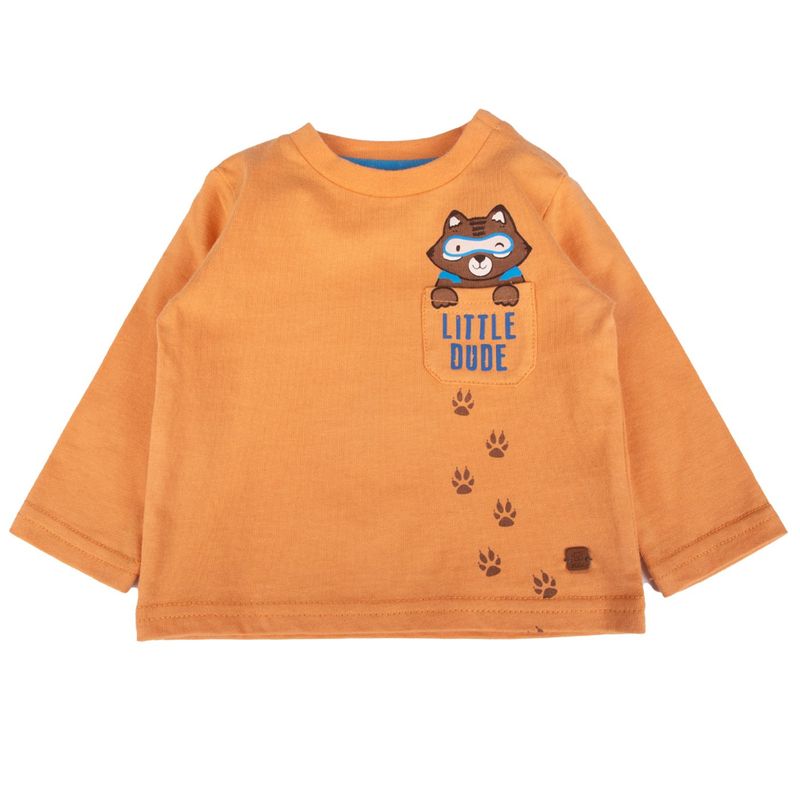 PILLIN - Polera Bebe Naranjo Pillin PVB609-25NAR  - Naranjo