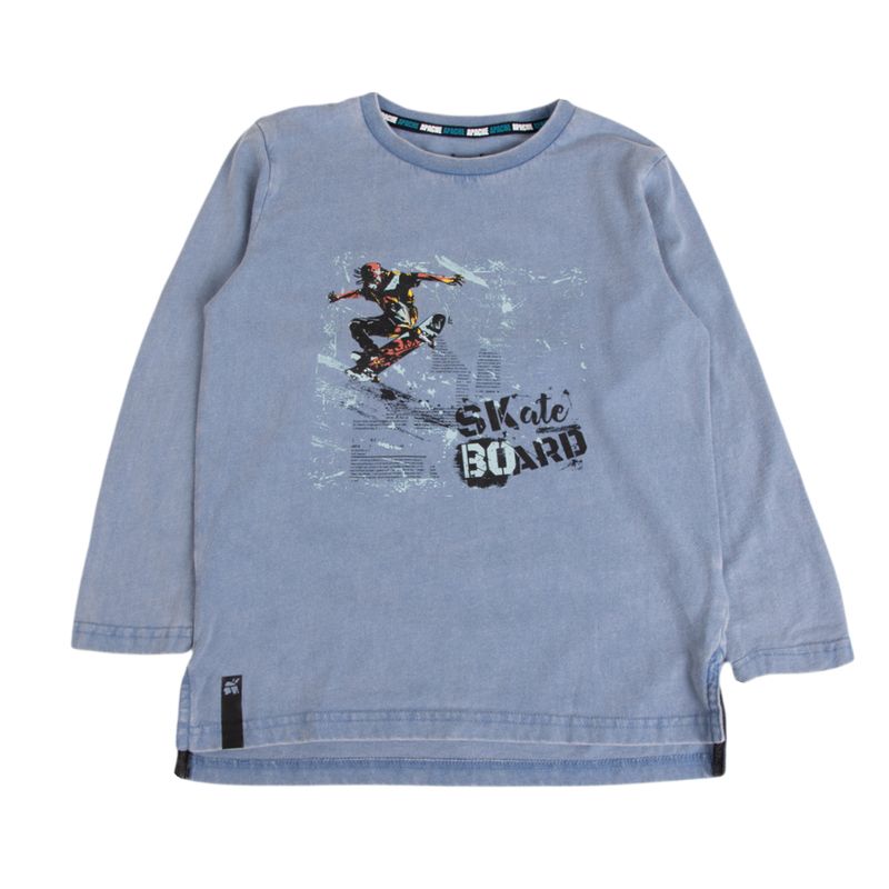 PILLIN - Polera Niño Azul Pillin PVB636-25AZU  - Azul