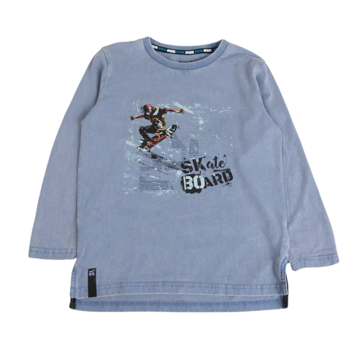 PILLIN - Polera Niño Azul Pillin PVB636-25AZU  - Azul