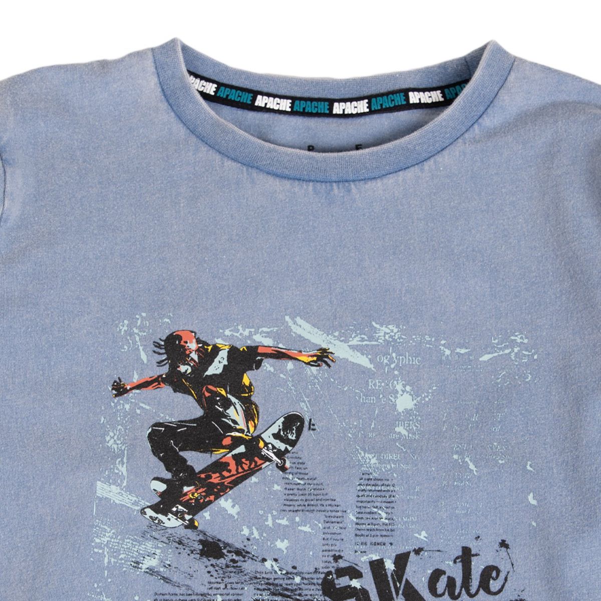 PILLIN - Polera Niño Azul Pillin PVB636-25AZU  - Azul