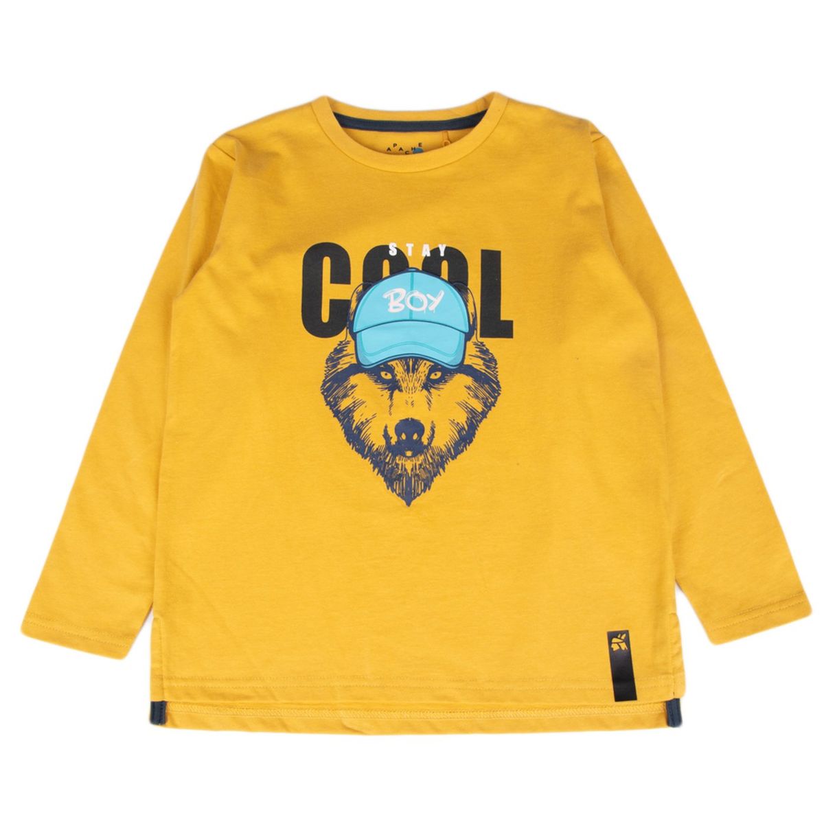 PILLIN - Polera Niño Mostaza Pillin (PVB601-25MOS )