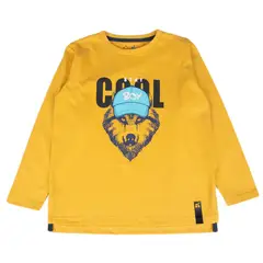 PILLIN - Polera Niño Mostaza (PVB601-25MOS )