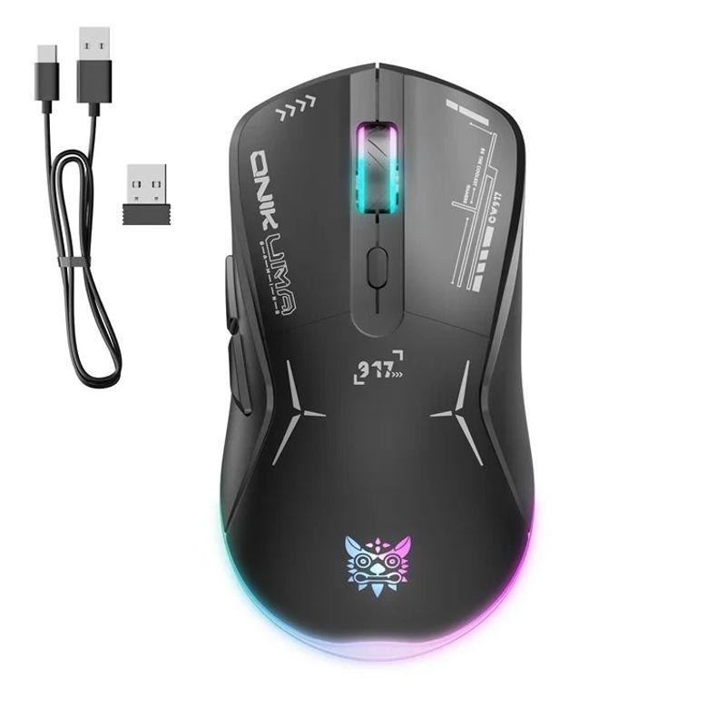 ONIKUMA - Mouse Gamer Inalambricos 4800 dpi Recargable ONIKUMA CW917 Negro