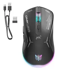 ONIKUMA - Mouse Gamer Inalambricos 4800 dpi Recargable CW917 Negro