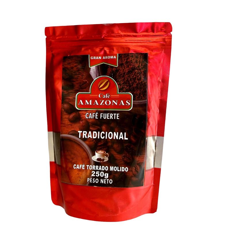 CAFE AMAZONAS - Cafe Amazonas  envase de 250 gramos tostado grado 8