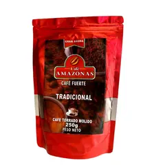 CAFE AMAZONAS - Envase de 250 gramos tostado grado 8