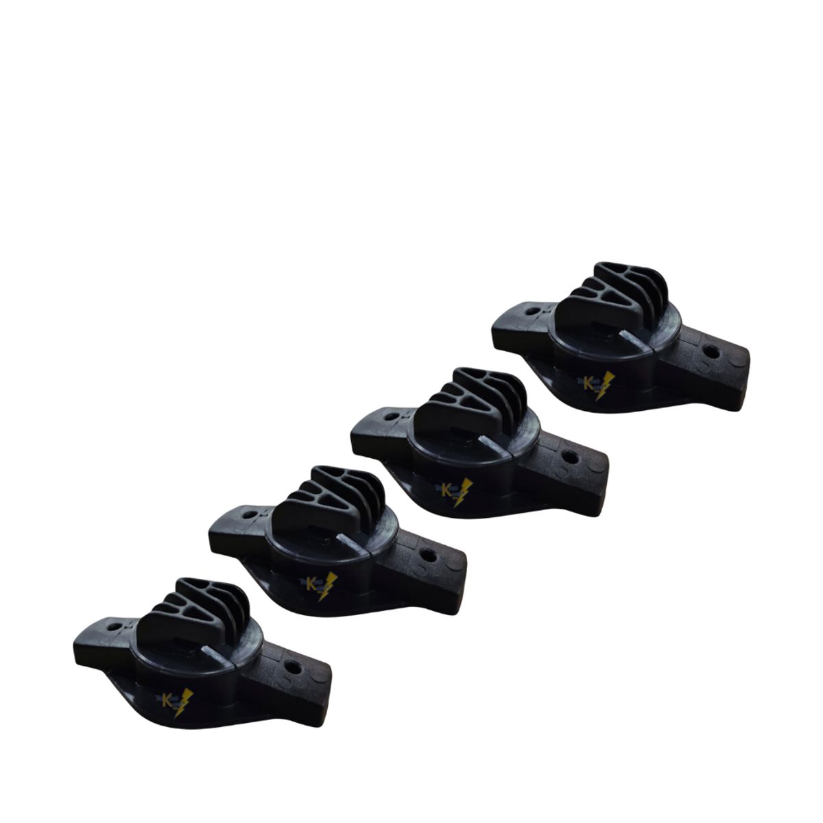 GENERICO - Aisladores de Paso Plano 100 unidades