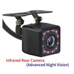 GENERICO - Camara Retroceso Trasera Para Auto 12 LED Vision Nocturna