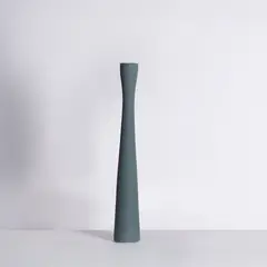 RE DECORA - Jarrón de Cerámica Largo Delgado Verde