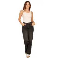 DIVINO JEANS - Jeans Demi III Negro - Negro