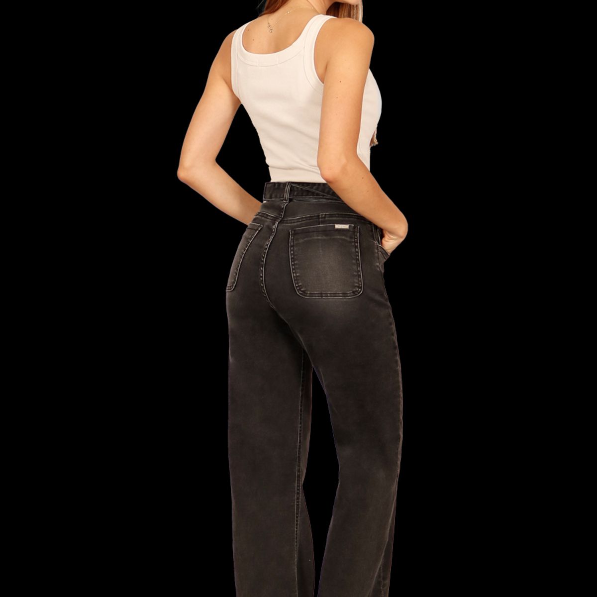 DIVINO JEANS - Jeans Demi III Negro Divino Jeans - Negro