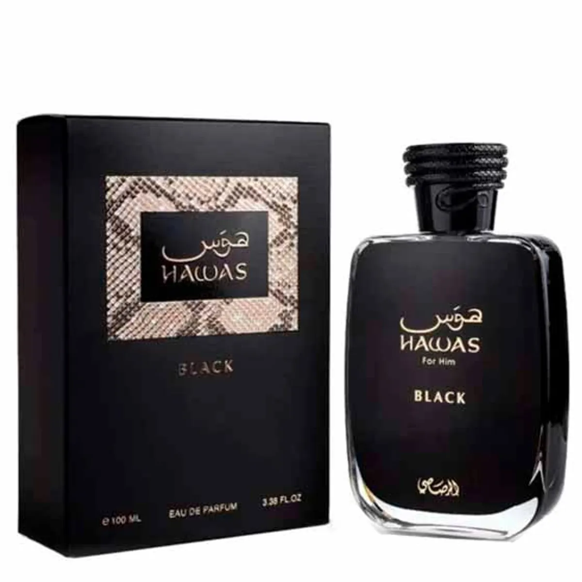 RASASI - Rasasi Hawas Black 100ML EDP Hombre