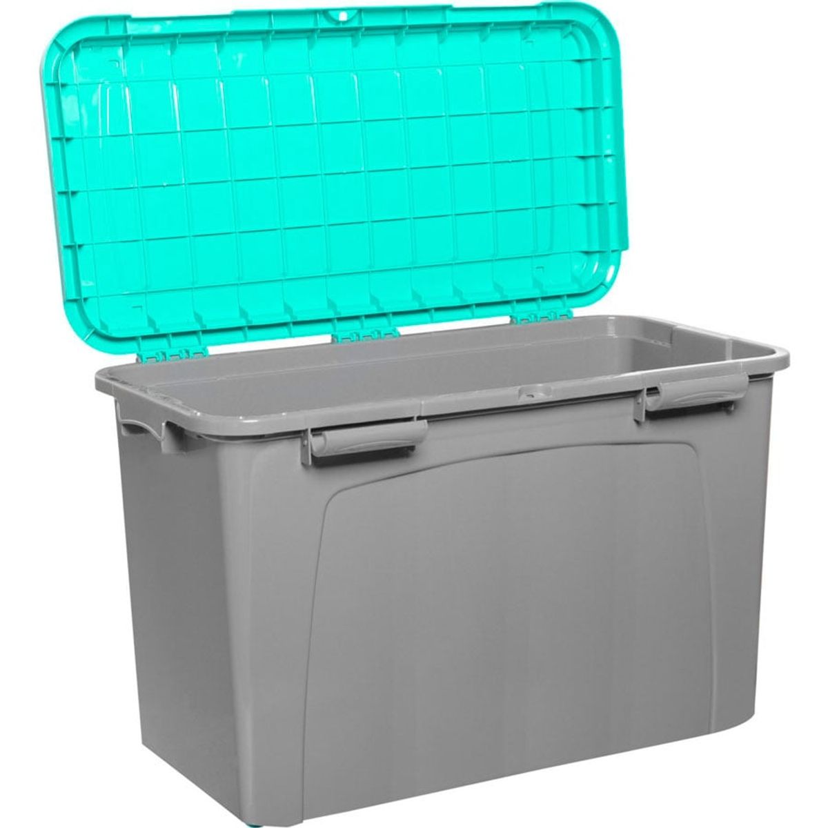 REYPLAST - Caja Organizadora Baul Con Ruedas Almacenamiento 123 Lts