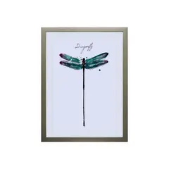 RONDA - Cuadro Lamina Libélula 50x50 cm