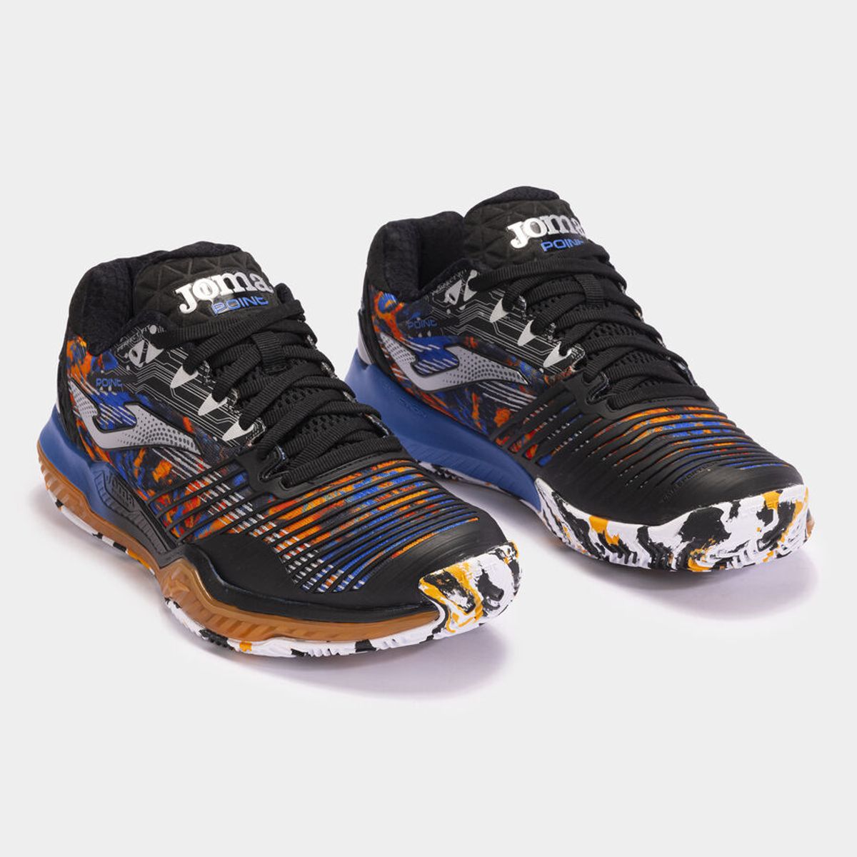 JOMA - ZAPATILLAS POINT MEN 2401 NEGRO NARANJA