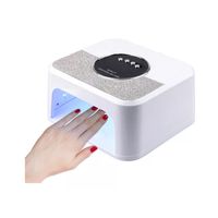 Secador Uña Uv Led Lampara Manicure Profesional 268w BLANCO