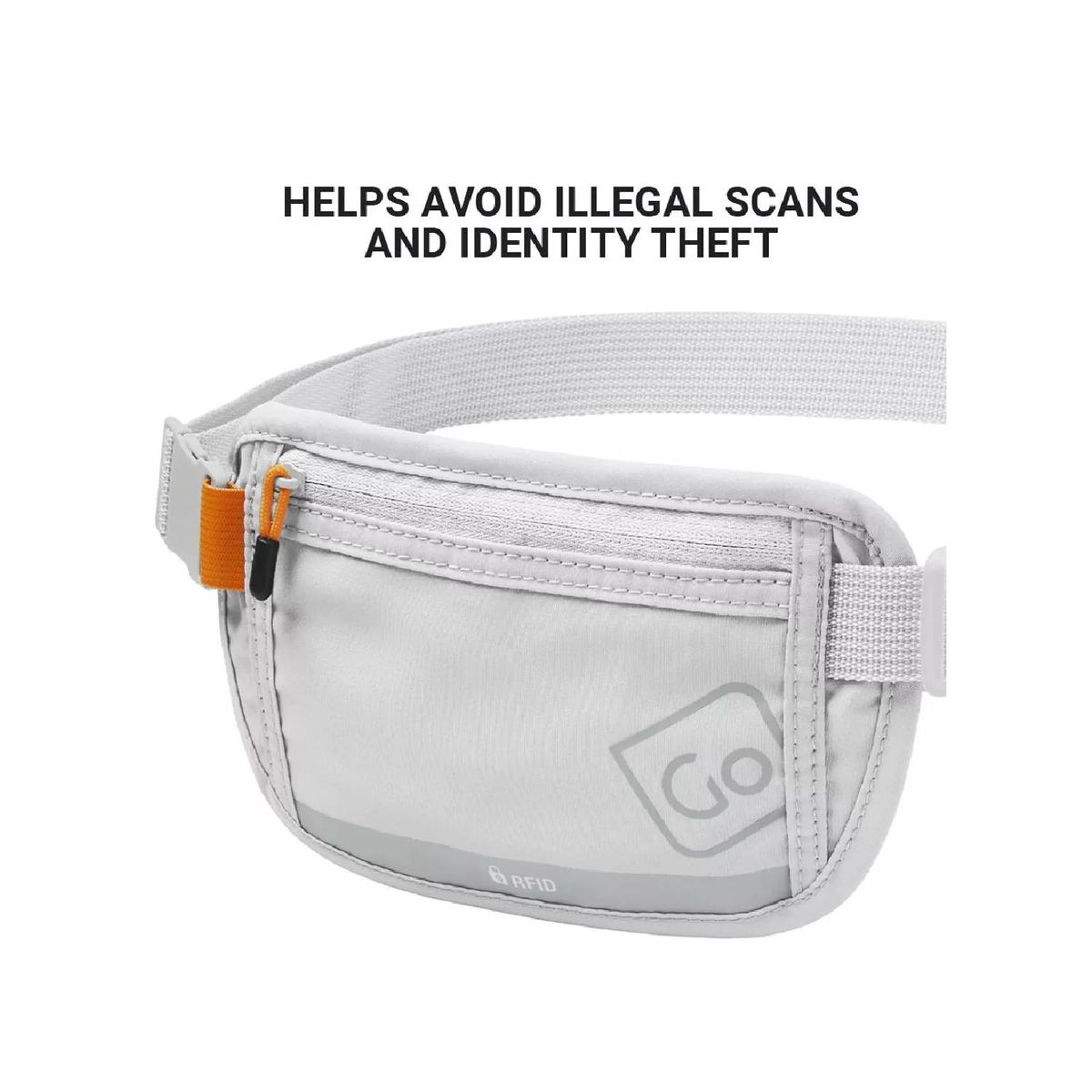 GO TRAVEL - PORTA DINERO SEGURO RFID CON 3 BOLSILLOS