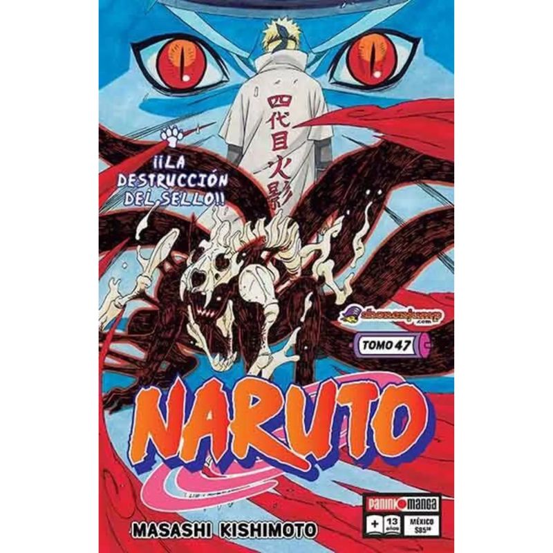 PANINI CHILE - Naruto N°47 - La Destrucción Del Sello
