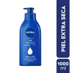 NIVEA - Crema Corporal Milk Nutritiva Piel Extra Seca