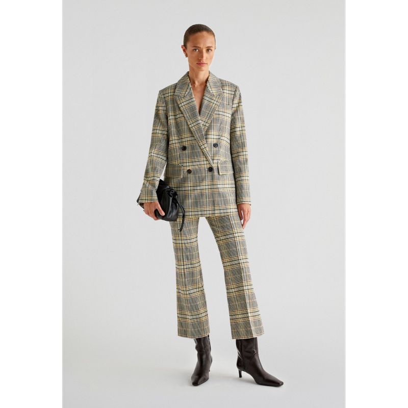 SCALPERS - Blazer Cruzada Cuadros