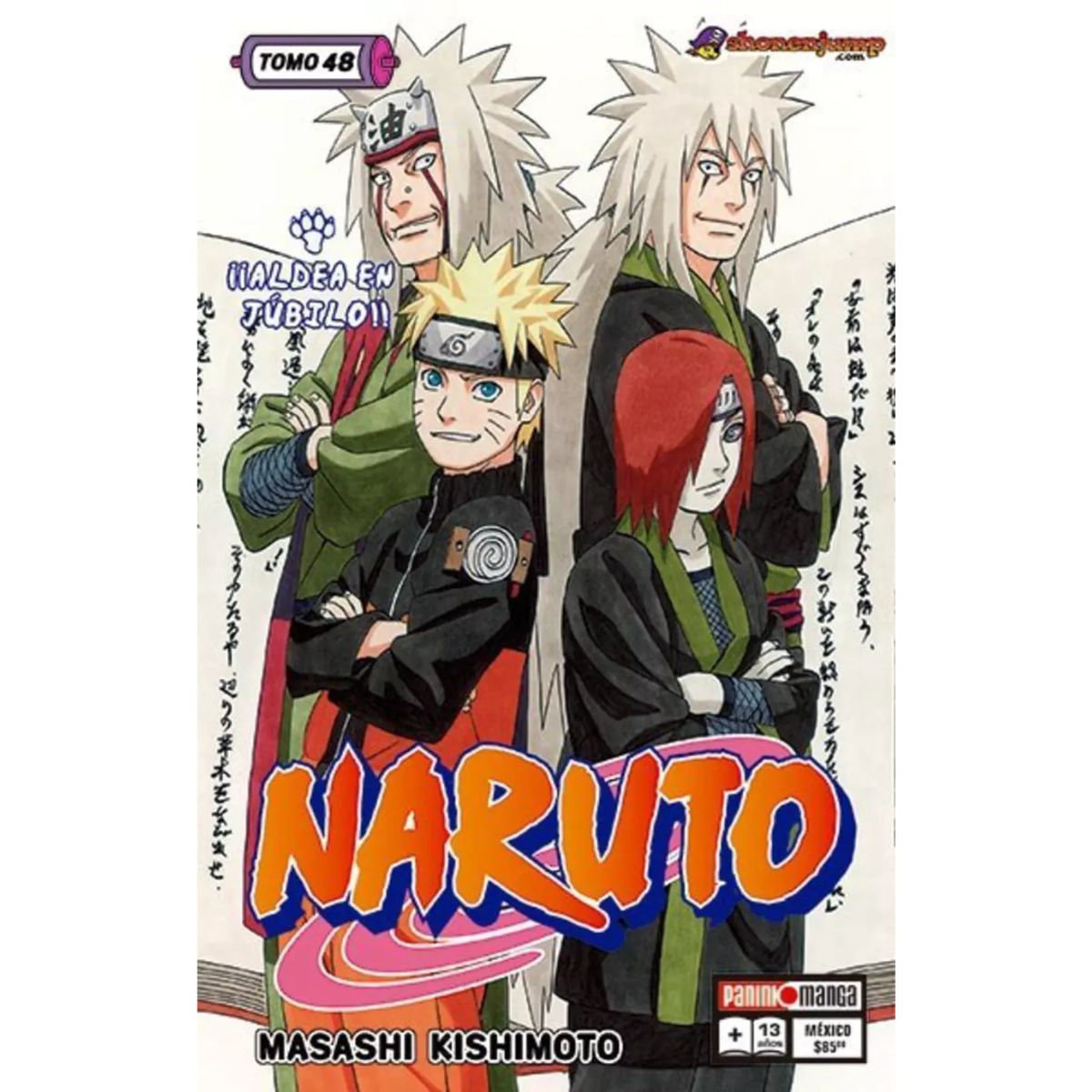 PANINI CHILE - Naruto N°48 - Aldea En Júbilo