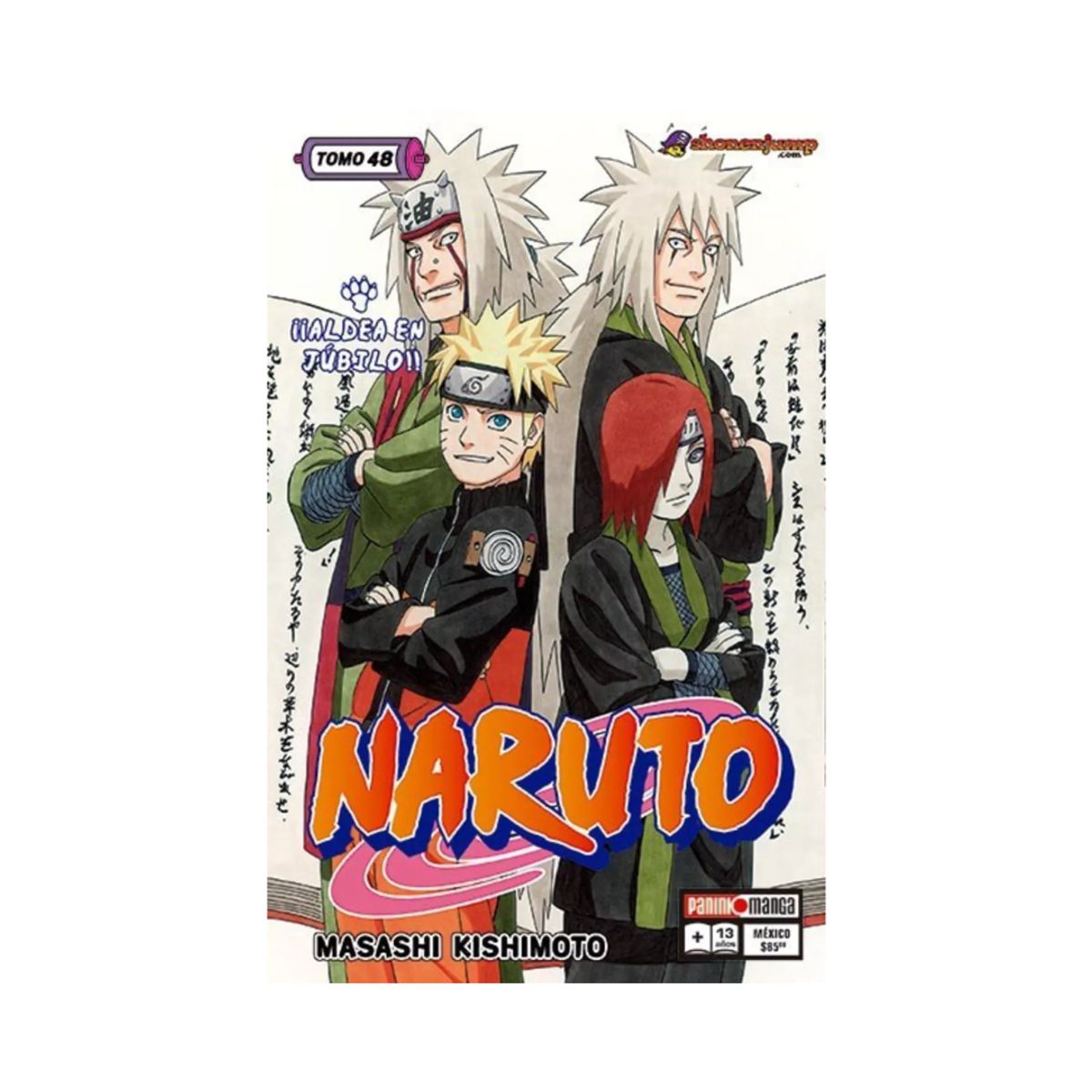 PANINI CHILE - Naruto N°48 - Aldea En Júbilo