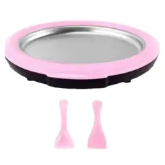 OEM - Heladera Instantánea Mini Plancha Para Helado Yogurt Casero - Rosa
