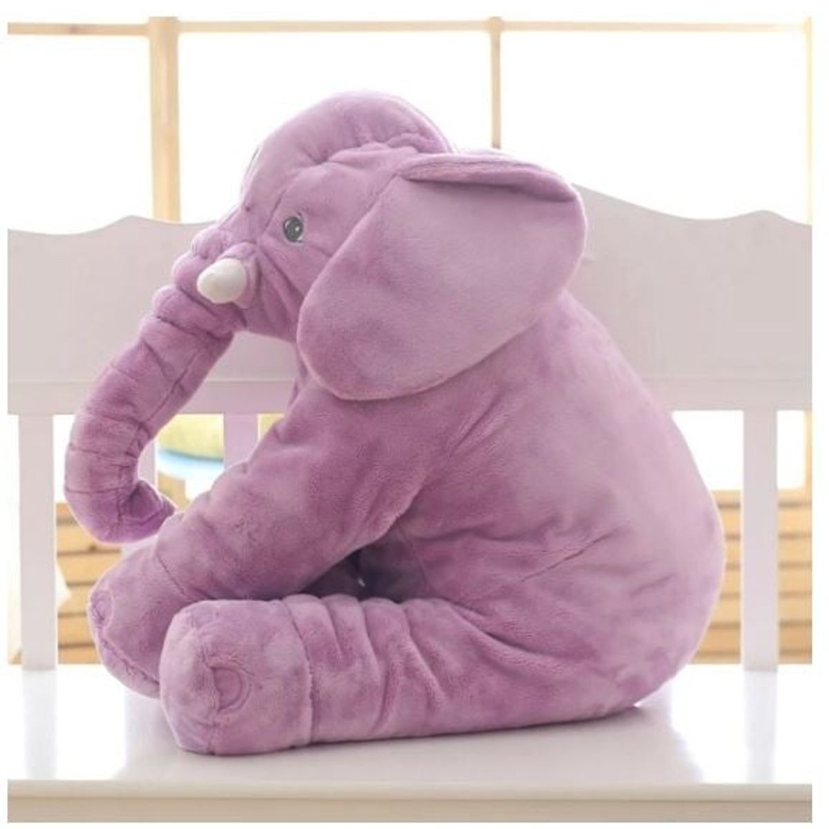 GENERICO - Peluche Almohada De Elefante Cojín Plush Bebé 70cm