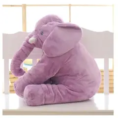 GENERICO - Peluche Almohada De Elefante Cojín Plush Bebé 70cm