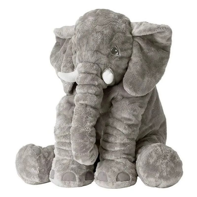 GENERICO - Peluche Almohada De Elefante Cojín Plush Bebé 70cm