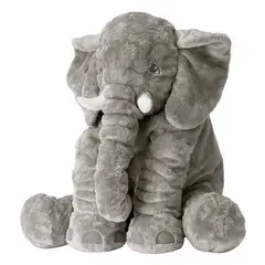 GENERICO - Peluche Almohada De Elefante Cojín Plush Bebé 70cm