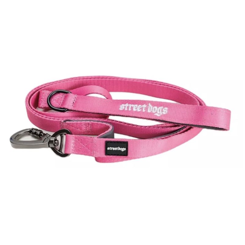 STREET DOGS - Correa Paseo Y Adiestramiento Perros Street Dogs 5m Rosa