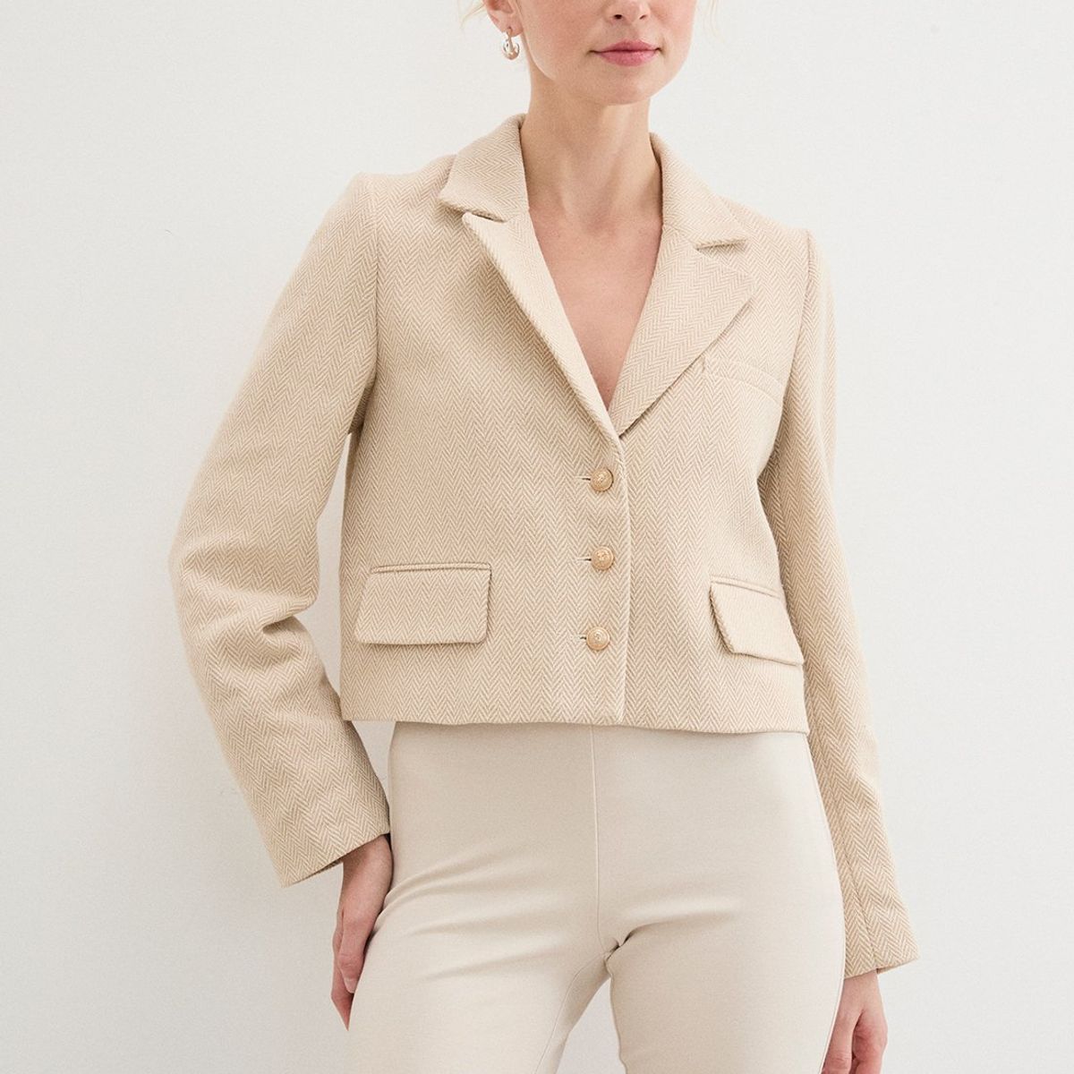 ASH - Blazer Beige Mujer Ash