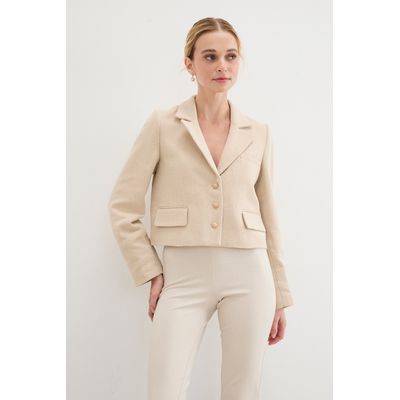 Imagen 2 del producto Blazer Beige Mujer